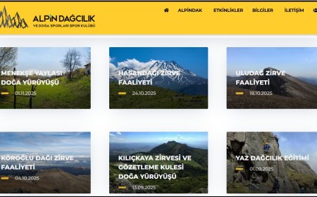 Alpin Dağcılık: Doğa sporlarını kolektif ruhla yaygınlaştırıyor