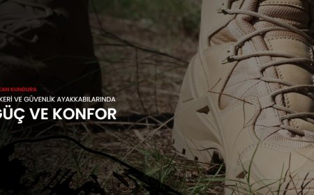 Özkan Kundura 1954’ten beri askeri ve iş güvenliği ayakkabısı üretiyor