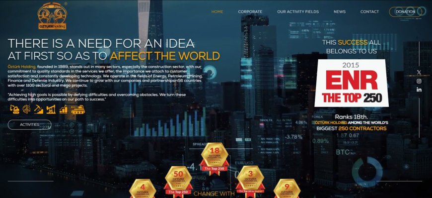 Öztürk Holding: 6 Sektörde Küresel Başarı, Kalite ve Güven Odaklı Yönetim