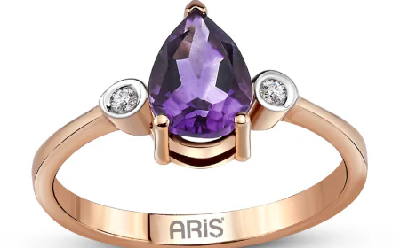 Ariş Pırlanta’dan Kova burcu için ametist taşlı özel koleksiyon